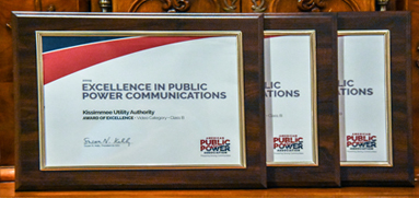 KUA Wins 3 Excellence in Public Power Communications Awards