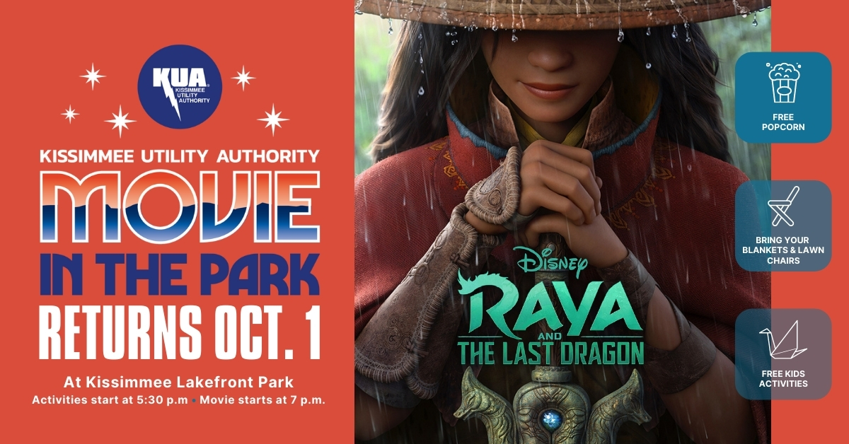 KUA to host free Movie in the Park featuring  ‘Raya and the Last Dragon’
