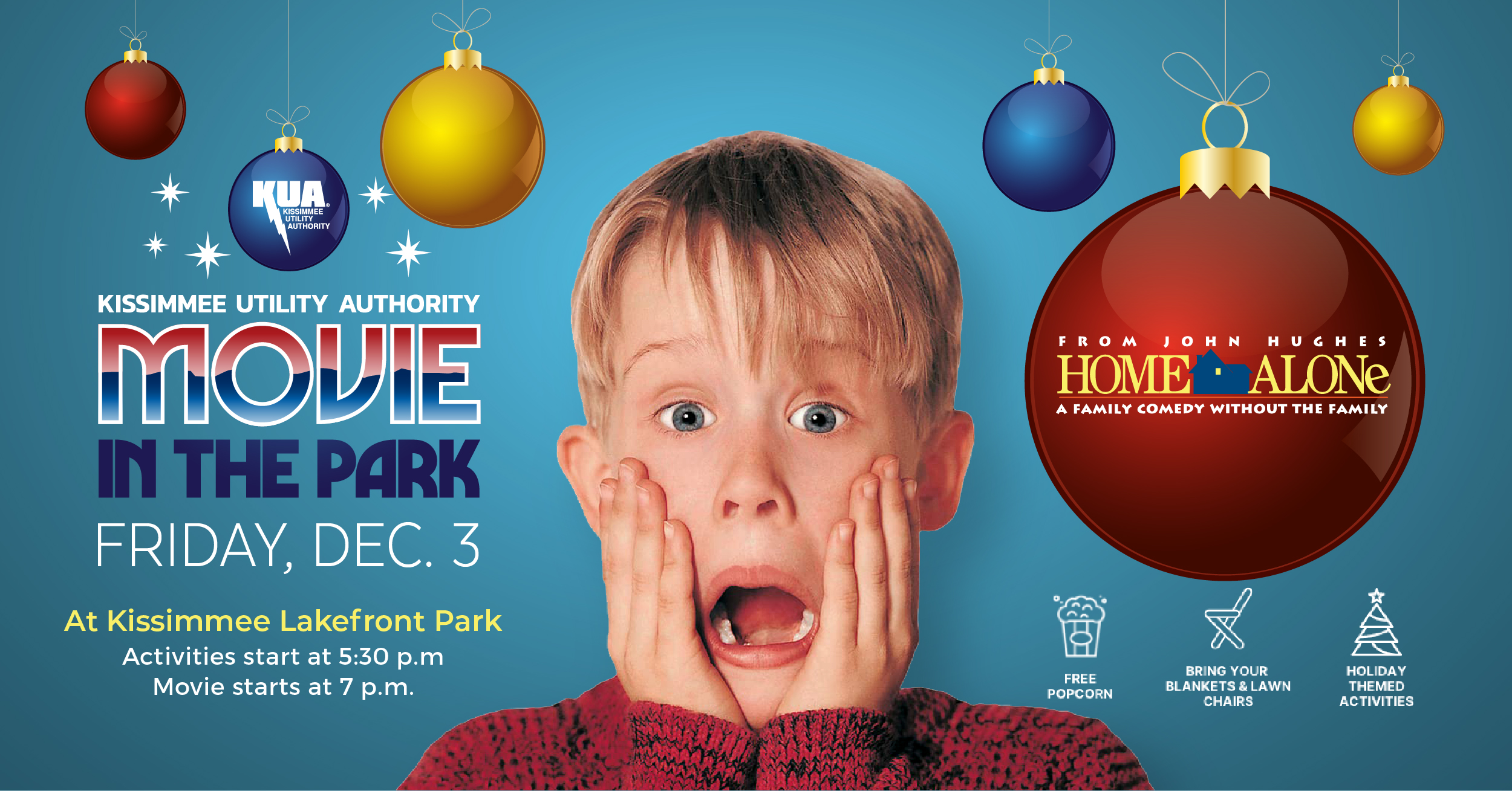 KUA to host free Movie in the Park featuring  ‘Home Alone’