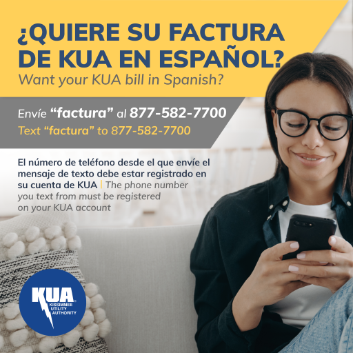 KUA Bills Now Available in Spanish