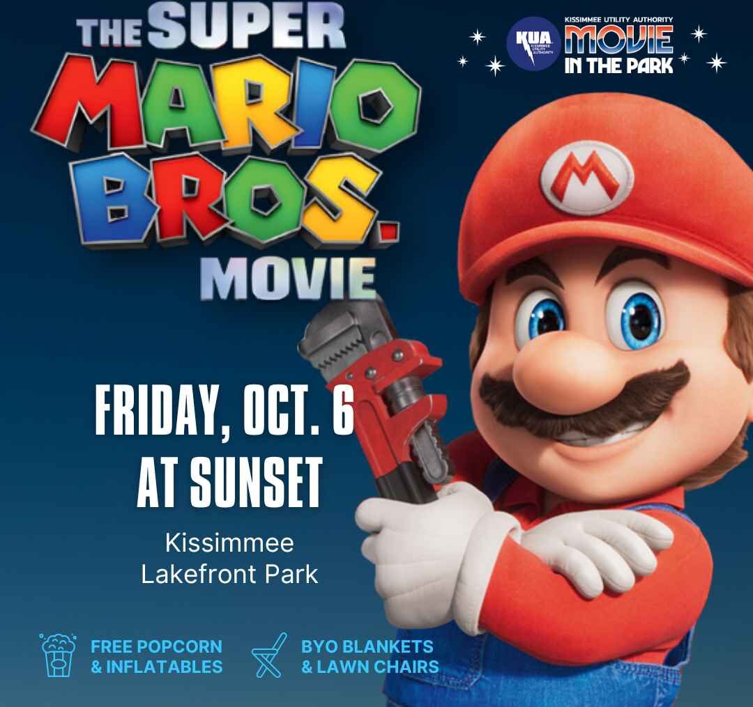 KUA kicks off 10th Anniversary of Movie in the Park with ‘The Super Mario Bros. Movie’