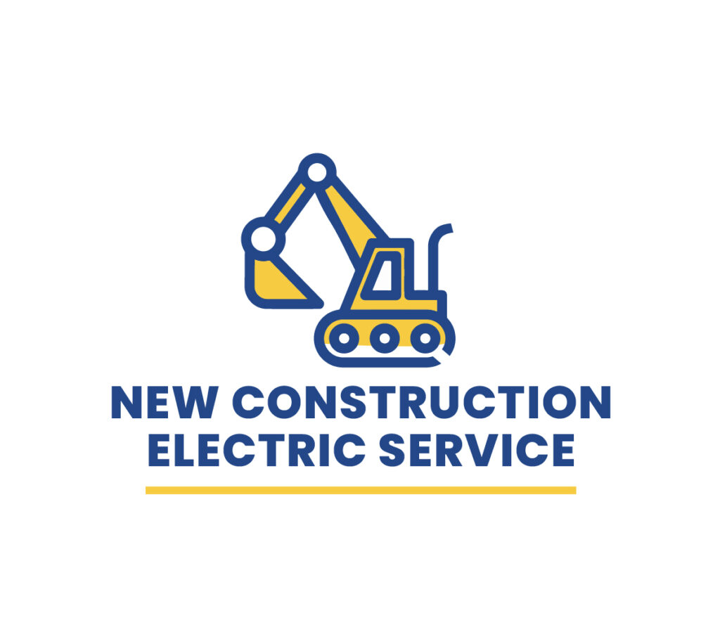 Click here to start a new Construction – Electric Service