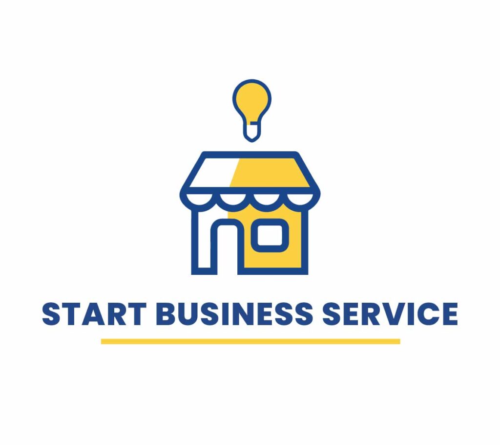 Click here to start a business service