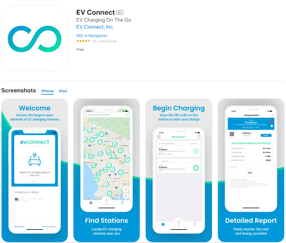 EV Connect App