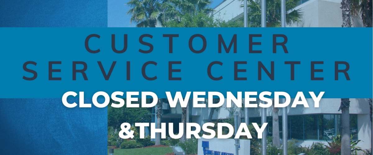 KUA Customer Service Center To Close Wednesday and Thursday 