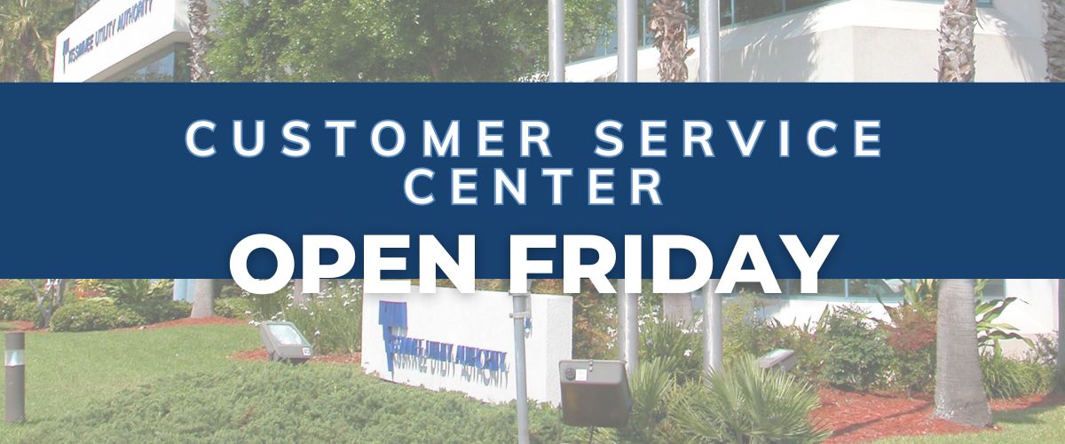 Customer Service Center Open on Friday