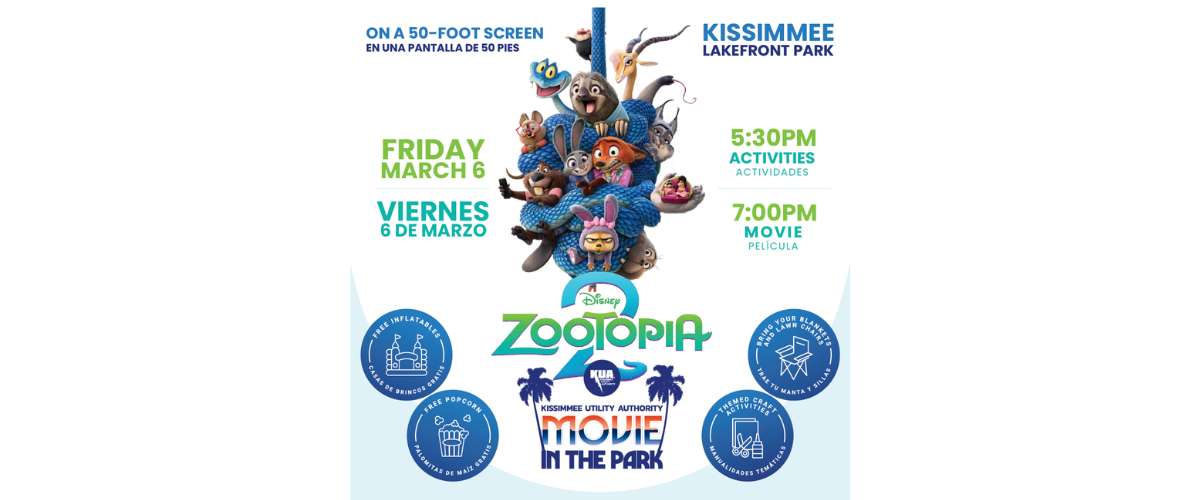 KUA to host free Movie in the Park Featuring ‘Zootopia 2’