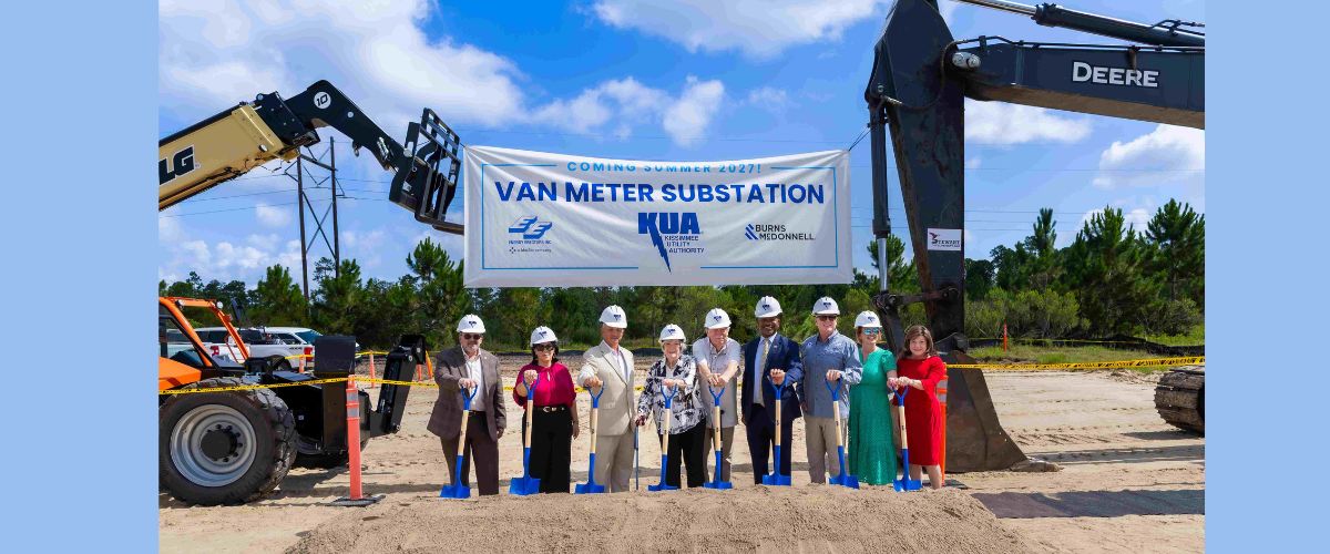 Kissimmee Utility Authority Breaks Ground on $20 million Electrical Substation