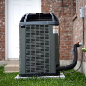 AC unit outside house